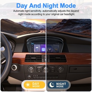 Autoradio NaviHua avec système Linux, CarPlay sans fil, lecteur DVD, GPS pour BMW Série 5 E60 E61 E62 E63 E64 2009-2010 CIC - Product Image 2