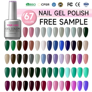 Best Seller HEMA Free TPO Free Bright Color Gel High Coverage <b>Easy</b> Soak <b>Off</b> Fashion Nail Polish Gel Factory Supply UV Gel - Product Image 1