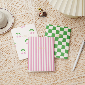Libreta de Bolsillo A6 con Cubierta de Papel <span class=keywords><strong>y</strong></span> Logotipo Personalizado, 3 Colores, Encuadernada con Hilo Cosido, Mini Diario para Notas de Viaje - Product Image 1