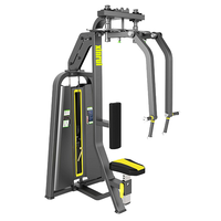 Machine à exercices Pec Fly pour la poitrine à bras droit, Appareil de musculation classique multifonctionnel pour la poitrine, Vente directe usine à bas prix.
