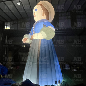 <b>Custom</b> Inflatable Outdoor Advertising Decoration Cartoon Character Girl for Inflatable Girl Inflatable Advertising <b>Custom</b> Inflat - Product Image 6