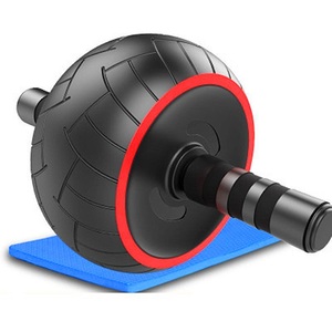 Ejercicio de entrenamiento de fuerza del core: Rueda abdominal saludable de caucho natural puro, rodillo muscular. - Product Image 2