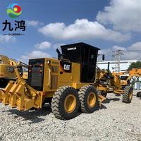 Niveleuse à moteur Caterpillar CAT 140K d'occasion pour la construction routière et les projets de nivellement de surface