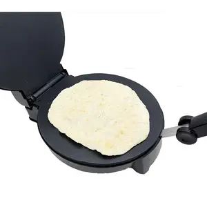 Placa de superficie de 10 y 12 pulgadas, máquina de prensado de masa roti grande para uso doméstico, 1200w, fabricado en paquistaní