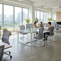 Chaise de bureau ergonomique et confortable en tissu pour la maison, idéale pour les étudiants, les salles de conférence, les dortoirs, les sessions de jeu prolongées et le travail sur ordinateur