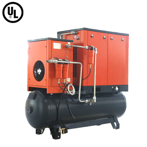 Compresores de Aire de Tornillo Rotativo de Velocidad Fija Industriales de 2.2kw, 3.7kw, 4kw, 5.5kw, 7.5kw, 11kw, 15kw, 22kw, 7bar, 8bar, 10bar, Larga Vida Útil - Product Image 4