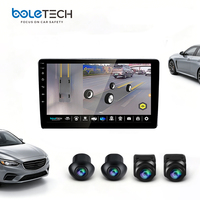BL-290 Kontrol Suara Cerdas Layar Tampilan 1080p 9/10 Inci Perekam Mengemudi Mobil dengan Kamera Bantuan Pandangan 3D Surround Carplay