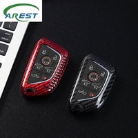 Porte-clés en Fiber de carbone pour Chevrolet Corvette C8 2021 coupé, coque, porte-clés de voiture