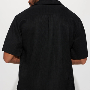 <strong>White</strong> Summer Men Plain Cuban <strong>Shirt</strong> <strong>Button</strong> up <strong>Shirt</strong> - Product Image 6