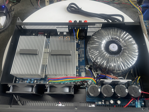 Amplificateur de puissance audio HIFI pour <span class=keywords><strong>voiture</strong></span>, classe AB, égaliseurs, amplification arrière, boîtier métallique, son surround - Product Image 6