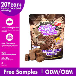 Wholesale Freeze Dried Candy Crunchy Chocolate Flavored Freeze Dried Ice <strong>Cream</strong> In Small Packing - Product Image 4