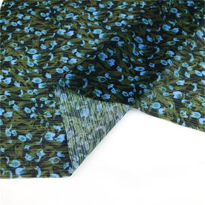 New Arrival hoa kỹ thuật số printing100 % <span class=keywords><strong>Polyester</strong></span> hoa yoryu nhăn crepe chiffon <span class=keywords><strong>georgette</strong></span> cho hàng may mặc ăn mặc Vải - Product Image 1