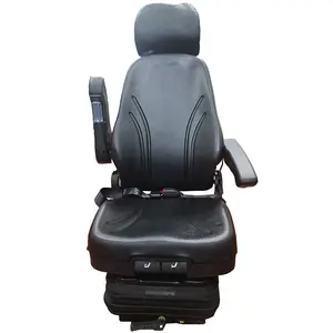 2022 New Arrival Excavator Seat With Mechanical Suspension System Grammer Armrests
