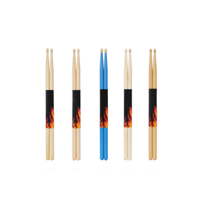 Commercio all'ingrosso 5A acero <span class=keywords><strong>noce</strong></span> rovere Jazz bacchette mazze a tamburo martelli bacchette - Product Image 1