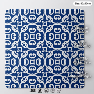 Tapis <span class=keywords><strong>de</strong></span> jeu <span class=keywords><strong>de</strong></span> mahjong automatique <span class=keywords><strong>de</strong></span> luxe, nappe <span class=keywords><strong>de</strong></span> <span class=keywords><strong>table</strong></span> <span class=keywords><strong>en</strong></span> caoutchouc naturel antidérapante, imperméable, réduction du bruit, <span class=keywords><strong>table</strong></span> <span class=keywords><strong>de</strong></span> jeu grande taille - Product Image 3