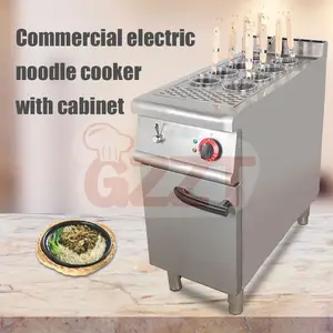 Roestvrijstalen Elektrische Gasverwarming Commerciële Kooktoestellen Ramenkoker Noodle Kooktoestel Pasta Kooktoestel Machine