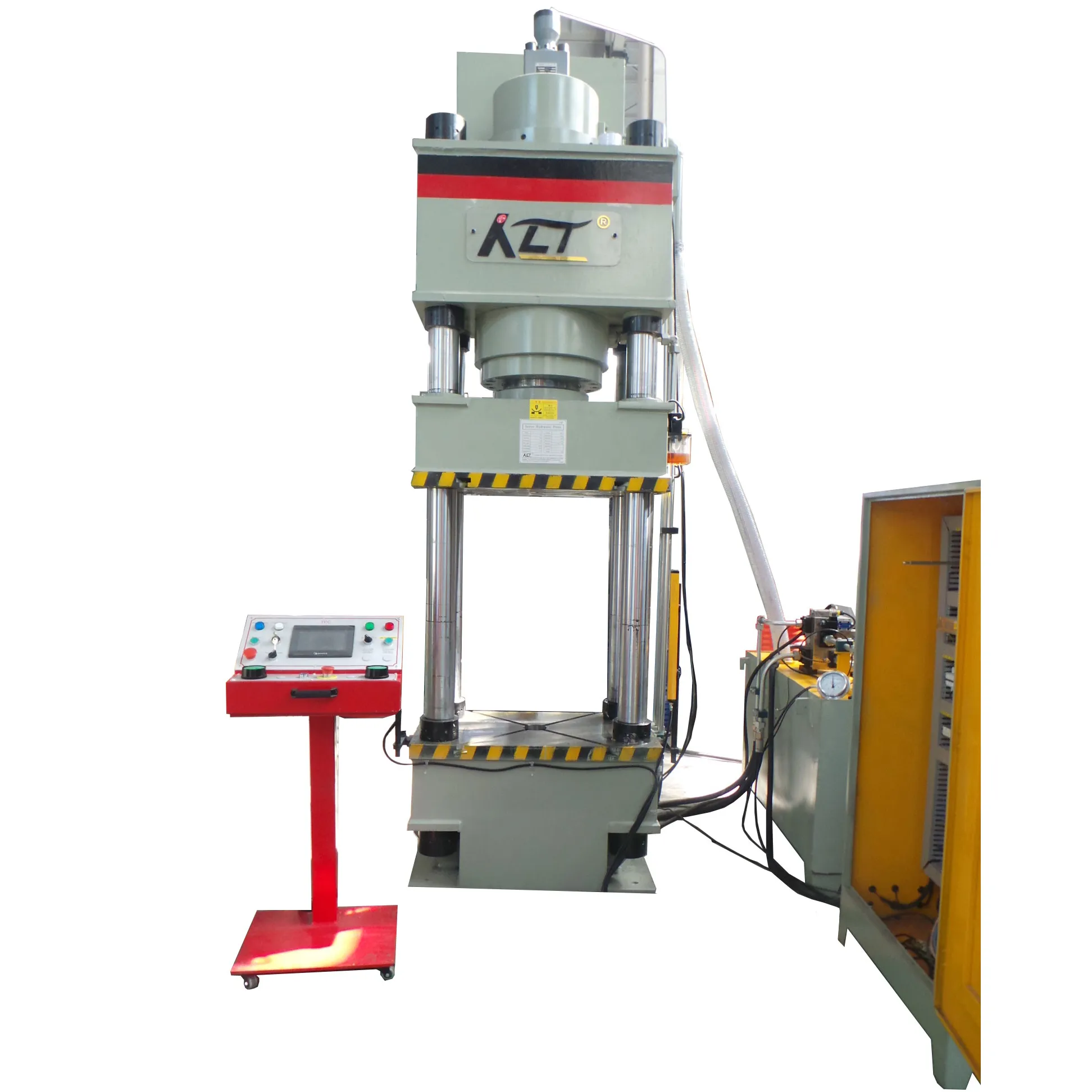 HPFS-H 315ton Servo CNC Factory Direct Supply Brake Pads Hydraulic Press Machine Four-column Three-beam Hydraulic Press Provided