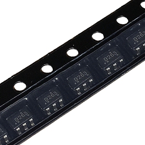 Componentes electrónicos IC, chip de buffer y controlador de línea SOT23-5, serigrafía B263 B26*, original SN74AHCT1G126DBVR - Product Image 1