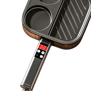 Macchina per Waffle e Sandwich a Doppio Lato Stile Europeo, Multifunzione in Acciaio Inox per Tostare Elettricamente - Product Image 6