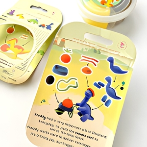 MIKATALE Boîte de <span class=keywords><strong>Pâte</strong></span> <span class=keywords><strong>à</strong></span> <span class=keywords><strong>Modeler</strong></span> Ultra-Légère et Sûre de Haute Qualité, Facile <span class=keywords><strong>à</strong></span> Utiliser, Thème Parc <span class=keywords><strong>à</strong></span> Dinosaures pour l'Aïd al-Fitr - Product Image 4