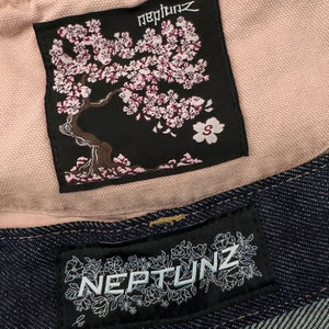 Sweat à capuche pour homme, coupe ample, à manches longues, avec broderie florale 3D de luxe, épaules tombantes, 450 g/m², noir délavé à l'acide - Product Image 6