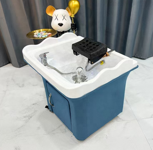 Lavabo Moderno de Acrílico para Salón de Belleza, Lavacabezas Portátil con Circulación de Agua, Bañera de Spa para Peluquería - Product Image 2