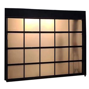 <span class=keywords><strong>Porte</strong></span> sectionnelle industrielle automatique <span class=keywords><strong>avec</strong></span> <span class=keywords><strong>porte</strong></span> à battant, <span class=keywords><strong>porte</strong></span> de <span class=keywords><strong>garage</strong></span> <span class=keywords><strong>isolée</strong></span> robuste pour entrepôt <span class=keywords><strong>avec</strong></span> fenêtres - Product Image 4