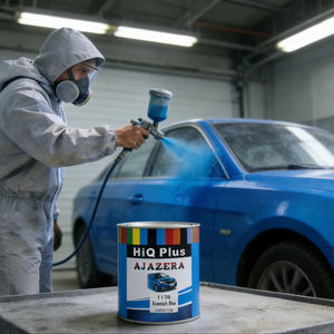 Peinture <span class=keywords><strong>de</strong></span> retouche universelle haute couvrance <span class=keywords><strong>de</strong></span> type EU-Standard, bleu verdâtre, pour ateliers automobiles européens et meubles - Product Image 1