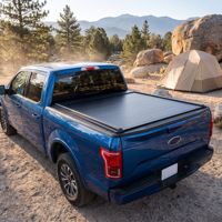 Couverture de benne de camion rétractable manuelle en aluminium rigide sur mesure pour Ford