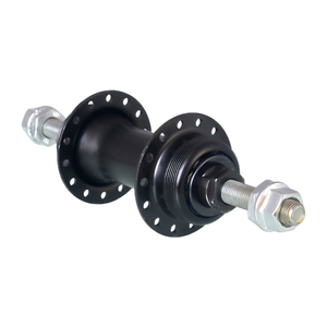 Moyeu d'essieu <span class=keywords><strong>traversant</strong></span> à boulon en acier, débrayable rapide universel, type écrou, durable, léger, longueur d'essieu réglable, 28 rayons, avant/arrière - Product Image 4