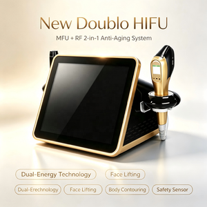 <span class=keywords><strong>Appareil</strong></span> de beauté Hifulift MFU SD Dual Energy pour le lifting des fascias, l'élimination des rides, le renforcement du collagène, micro-sonore <span class=keywords><strong>ultra</strong></span>-focalisé pour la peau, en or - Product Image 5
