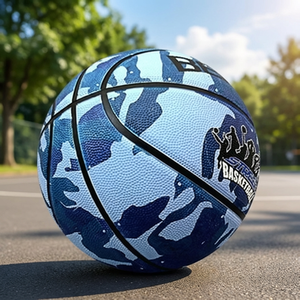 Balón de Baloncesto de PU Laminado, Antideslizante, Absorbente de Humedad, para Interior y Exterior, Resistente al Desgaste, de Goma - Product Image 4