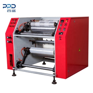 Pellicola per alimenti semi automatica multifunzionale, macchina per riavvolgitore per film estensibile PE/PVC - Product Image 2