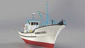 Grandsea 21.3m/70ft nouveau <span class=keywords><strong>bateau</strong></span> de pêche commerciale chalutier en fibre de verre Diesel <span class=keywords><strong>bateau</strong></span> de pêche à vendre - Product Image 3