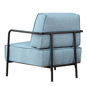 Hiện đại bọc giải trí phòng khách vải Rocking đồ nội thất thiết kế nhà cho kim loại cánh tay lớn ghế sofa - Product Image 4