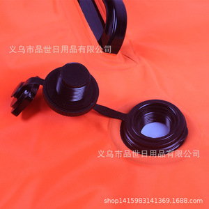 ห่วงยางว่ายน้ำแบบถุงลมคู่ 28 ลิตร ผ้า PVC วาล์วแบบบอสตัน สำหรับเด็กและผู้ใหญ่ อุปกรณ์ช่วยชีวิตสำหรับกีฬาทางน้ำ - Product Image 4