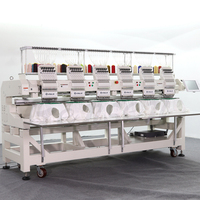 Tajima modèle monogramme 6 8 têtes machine à broder Dahao A18 toutes servo ordinateur multi-aiguilles machines à broder informatisées