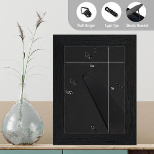 Marco de Fotos de Madera MDF para Decoración de Pared, Precio de Fábrica al por Mayor, Tamaños Personalizados 5x7, 6x8, 8x10, 11x14, 16x20 Pulgadas, A3, A4, A5 - Product Image 3