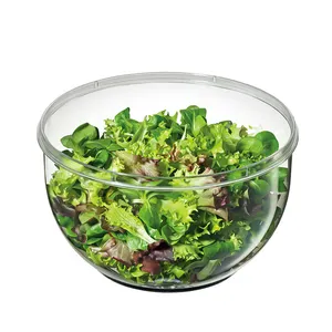 Secador de salada de plástico manual, secador de frutas e vegetais de plástico, fácil de usar, salada cuisinart giratório verde