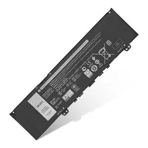 लैपटॉप बैटरी F62G0 11.4V 38Wh/3166mAh dell लैपटॉप Inspiron 13 5370 श्रृंखला नोटबुक के लिए ली-बहुलक बैटरी