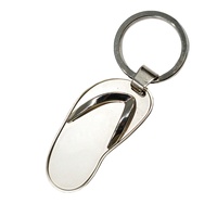 Sandale en métal de haute qualité babouche pantoufle porte-clés