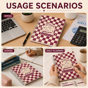 Carnet de budget A5 personnalisé en gros, non daté, à couverture rigide, avec spirale, pour la gestion des finances, suivi des dépenses et des dettes - Product Image 6