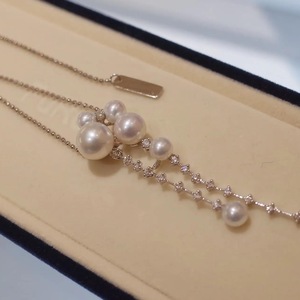 Collier en argent pur S925, étoile pentagonale, chaîne plate en os de serpent, colliers en cristal personnalisés haut de gamme pour femmes, design de niche - Product Image 3