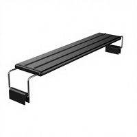 Lampe LED rectangulaire pour aquarium Baiyi AQ048 110-240V, étanche, lumière naturelle, économie d'énergie, pour poissons, tortues et plantes aquatiques