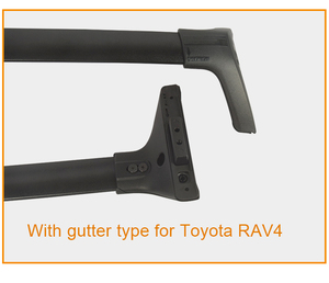 Techo cesta de aluminio equipaje lloguer de techo Bar camioneta de carga techo ferrocarril para 19-21 <span class=keywords><strong>Toyota</strong></span> <span class=keywords><strong>RAV4</strong></span> - Product Image 6