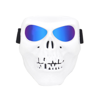 Nouvelles Lunettes de Moto Transparentes Anti-Buée Anti-UV pour Motocross, VTT et Tout-Terrain, avec Miroir Anti-Vent