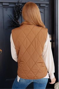 Customized Winter <strong>Ladies</strong> Sleeveless <strong>Thermal</strong> <strong>Vest</strong> Pure Color Buckle Outdoor Leisure Down <strong>Vest</strong> Wholesale Supplier - Product Image 3
