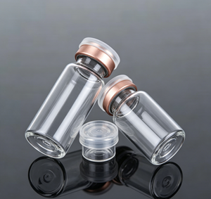 Venta al por Mayor de Frascos de Vidrio Borosilicato Vacíos con Tapas de Aluminio Multicolor, Recipientes Pequeños Herméticos para Almacenamiento - Product Image 2