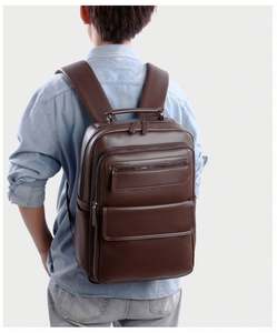 Sac à dos de luxe en PU imperméable, grand format, avec port USB, antivol, pour ordinateur portable, haute qualité, pour l'école, les week-ends et les voyages, unisexe - Product Image 6