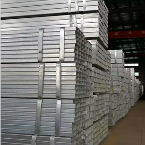 Z275สังกะสีเคลือบรูปสี่เหลี่ยมจัตุรัสท่อเหล็กชุบสังกะสีแบบจุ่มร้อนส่วนกลวงสำหรับรั้วและก่อสร้าง <span class=keywords><strong>A500</strong></span> - Product Image 4